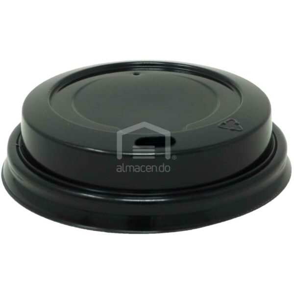 Tapas para Vasos de Café 7 oz Negra (100 uds)