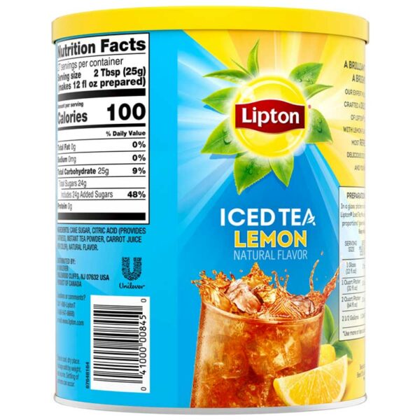 Té Frio Lipton Limon, 23.6 oz