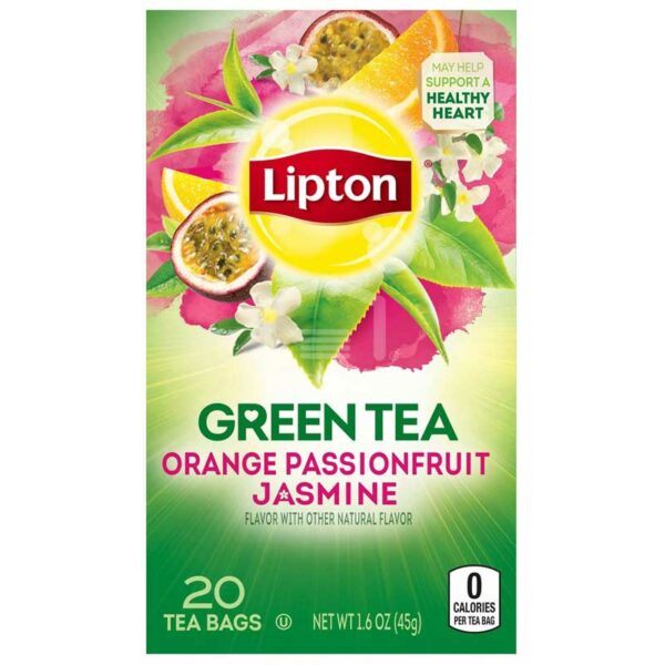 Te-Lipton-Green-Tea-Naranja-Maracuya-Jazmin_-20-uds- Té Lipton Green Tea Naranja Maracuyá Jazmín, 20 uds