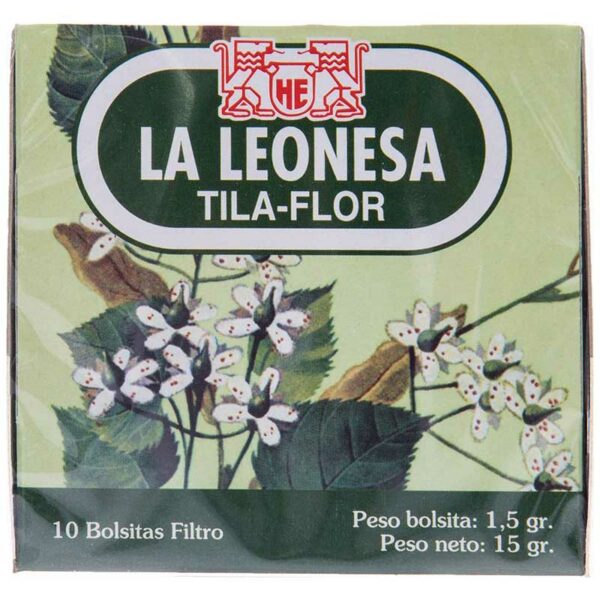 Té La Leonesa Tila Flor, 10 uds