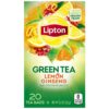 Té Lipton Green Tea Limón y Ginseng, 20 uds