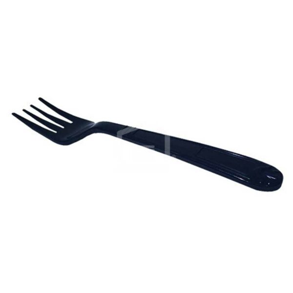 Tenedores Negros Desechables Plásticos Plastifar (25 uds)
