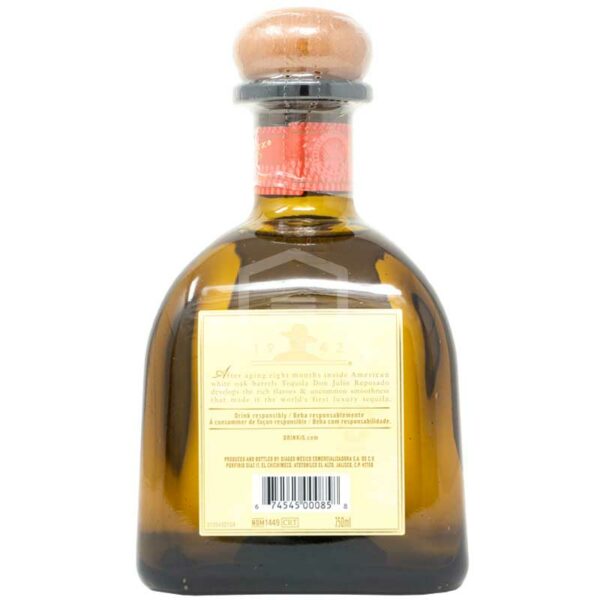 Tequila-Don-Julio-Reposado_-750ml-Back Tequila Don Julio Reposado, 750 ml