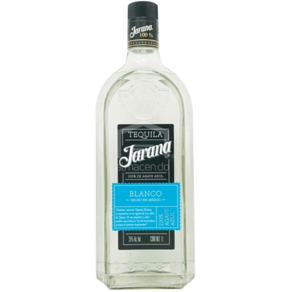 Tequila-Jarana-Blanco_-1L-Front Tequila Jarana Blanco, 1L
