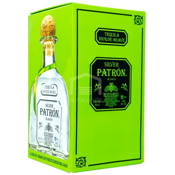 Tequila-Patron-Silver-_750ml_-Turn Tequila Patrón Silver, 750 ml