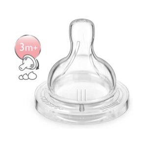 Tetina Philips Avent Classic + Anti-colic Flujo Variable 3m+, 2 uds