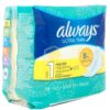 Toallas Femeninas Always Ultra Fina Regular Size 1 (10 uds)