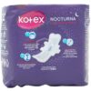 Toallas Femeninas Kotex Nocturna Overnight (8 uds)