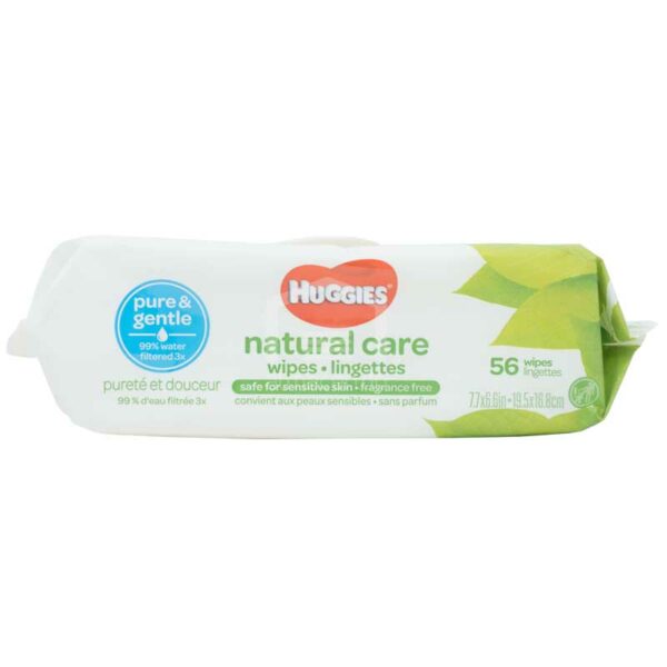 Toallitas Húmedas Huggies Natural Care (56 uds)