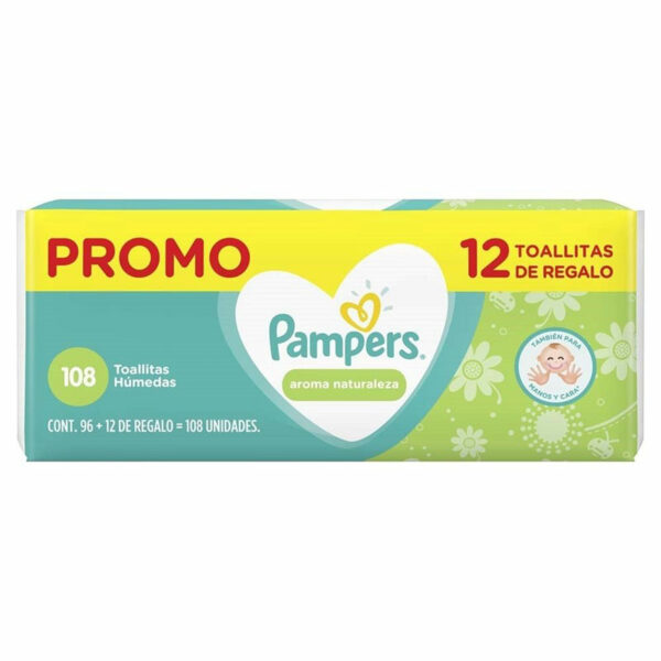 Toallitas-Hu%CC%81medas-Pampers-Aroma-Naturaleza-_2-x-54-uds_-Front Toallitas Húmedas Pampers Aroma Naturaleza (108 uds)