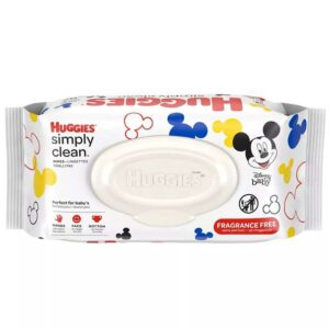 Toallitas Húmedas Huggies Simply Clean Sin Fragancia (64 uds)