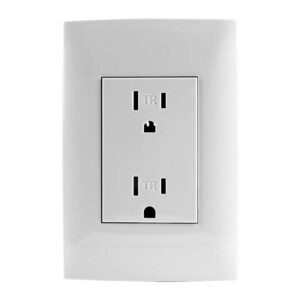 Tomacorriente Doble Tamper Resistant Leviton CIEN, 15 Amp