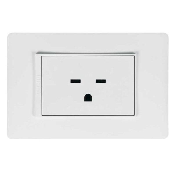 Tomacorriente Tandem para 220v Bticino LUZICA