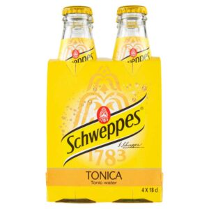 Agua Tónica Schweppes, 6 oz (4 pack)