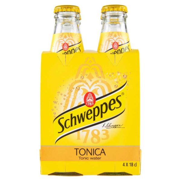 Agua Tónica Schweppes, 6 oz (4 pack)