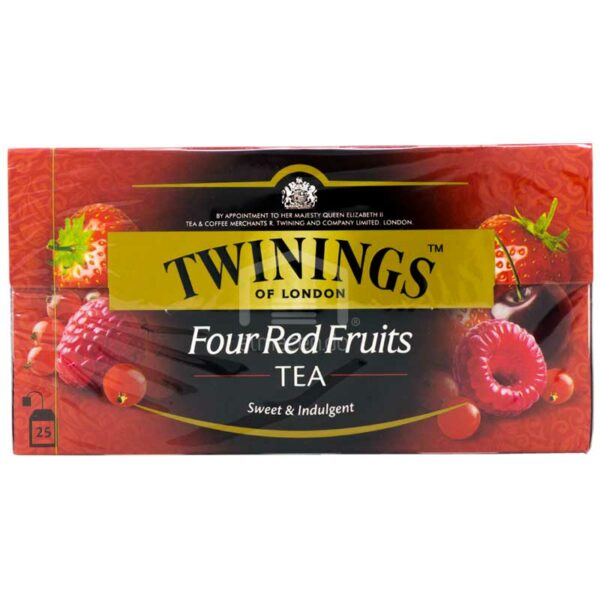 Té 4 Frutos Rojos Twinings, 25 uds