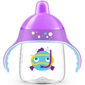 Vaso con Boquilla Philips Avent 12m+ Color Morado, 9 oz
