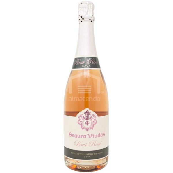 Vino-Espumante-Segura-Viudas-Brut-Rose_-750ml-Front Vino Espumante Segura Viudas Brut Rose, 750 ml