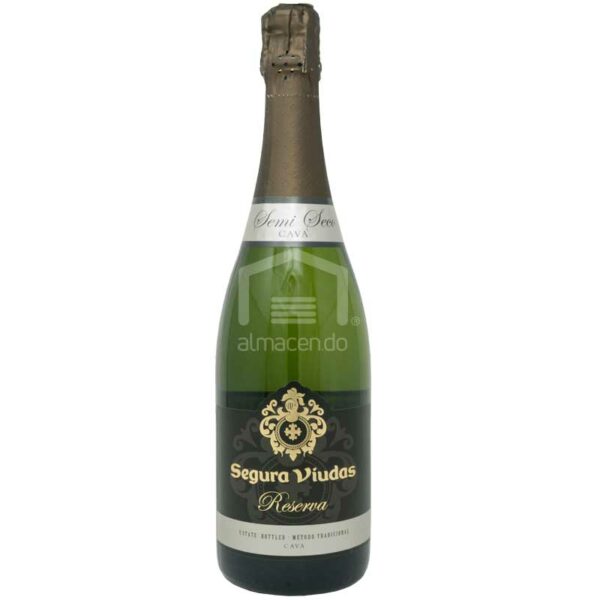 Vino Espumante Segura Viudas Semi Seco Reserva, 750 ml
