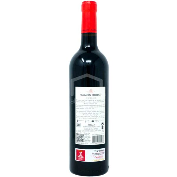 Vino Ramón Bilbao Crianza, 750 ml
