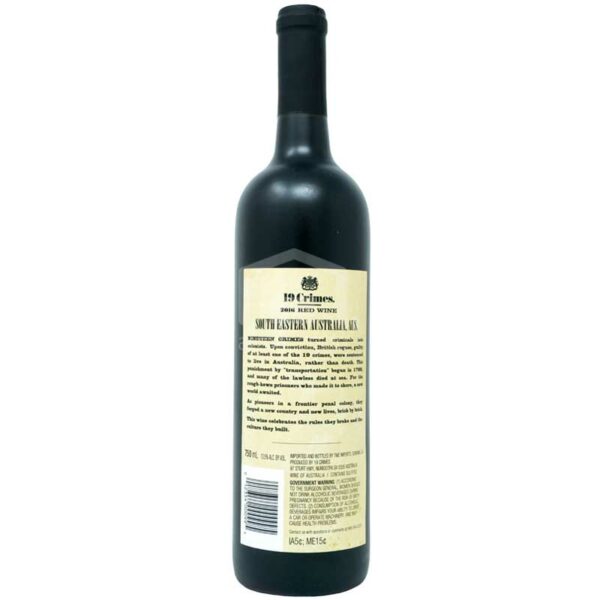 Vino Tinto 19 Crimes Red Blend, 750 ml