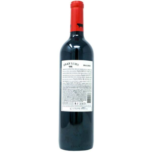 Vino Tinto Gran Lomo Malbec, 750 ml