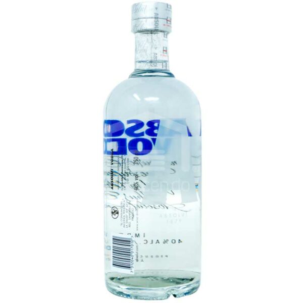 Vodka-Absolut-_750ml_-Back Vodka Absolut, 750 ml