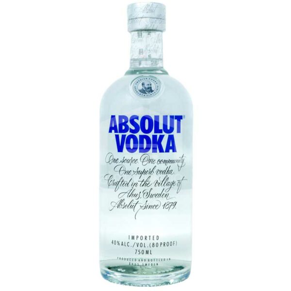 Vodka-Absolut-_750ml_-Front Vodka Absolut, 750 ml