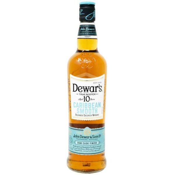 Whisky-Dewars-10-An%CC%83os_-750ml-Front-2 Whisky Dewars 10 Años Caribbean Smooth, 750 ml