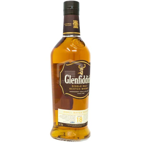 Whisky Escosés Glenfiddich 18 Años, 750 ml