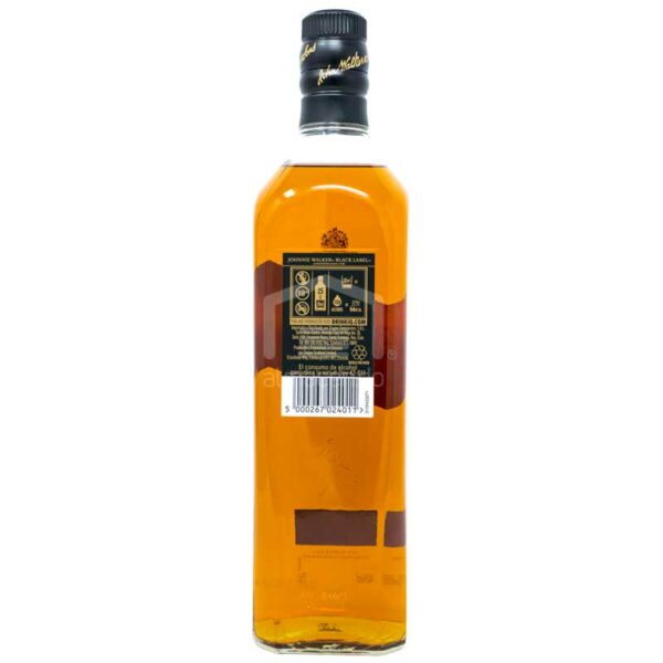 Whisky Johnnie Walker Black Label 12 Años, 750 ml
