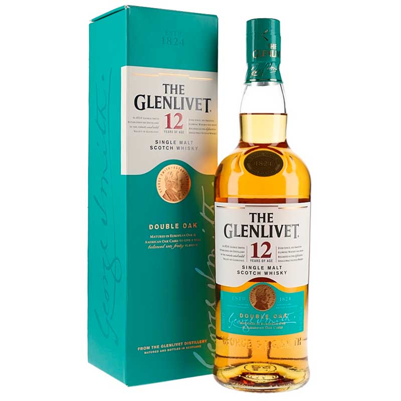 Whisky The Glenlivet 12 Años, 750 ml | Compra en línea - almacen.do