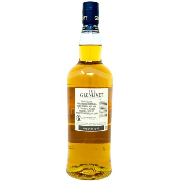 Whisky-The-Glenlivet-1824-_750ml_-Back Whisky The Glenlivet Founder's Reserve, 750 ml