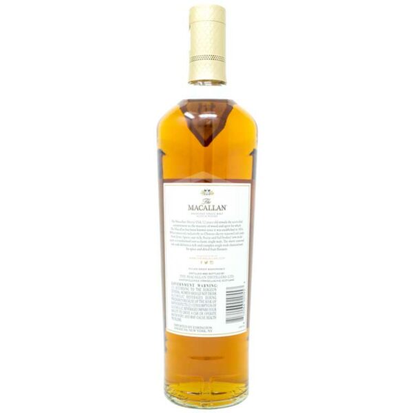 Whisky The Macallan Sherry Oak 12 Años, 750 ml