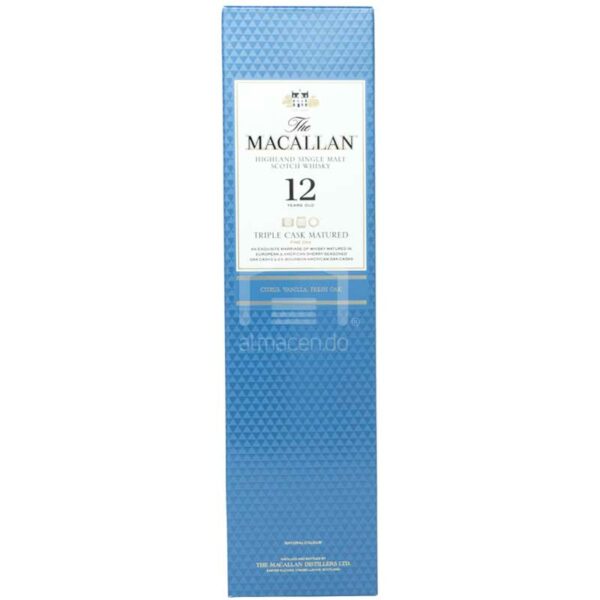 Whisky The Macallan Triple Cask 12 Años, 750 ml