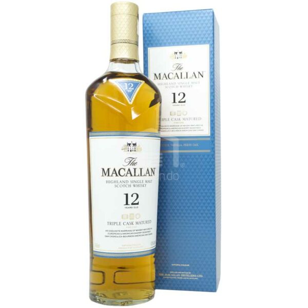 Whisky The Macallan Triple Cask 12 Años, 750 ml