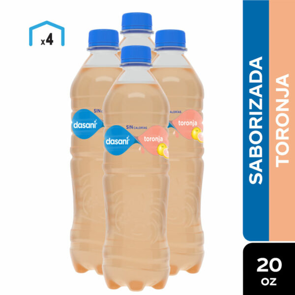 Agua Dasani Saborizada Toronja, 20 oz (12 uds)