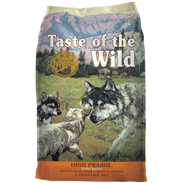 Alimento-para-Perros-Taste-of-The-Wild-High-Prairie-Puppy_-30lbs-Front Alimento para Perros Taste of The Wild High Prairie Puppy, 28lbs