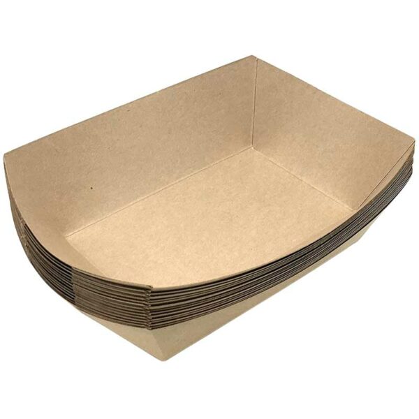 Barquito Cartón Kraft Bionature Hot Dog