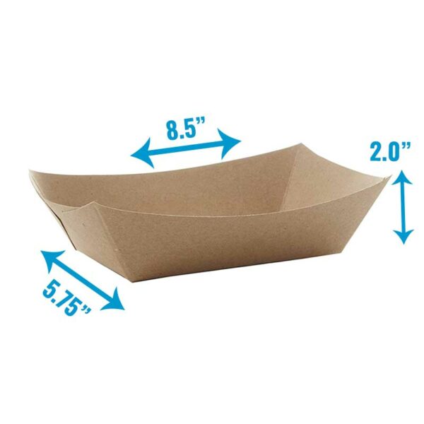 Barquito Cartón Kraft Bionature 5 lbs