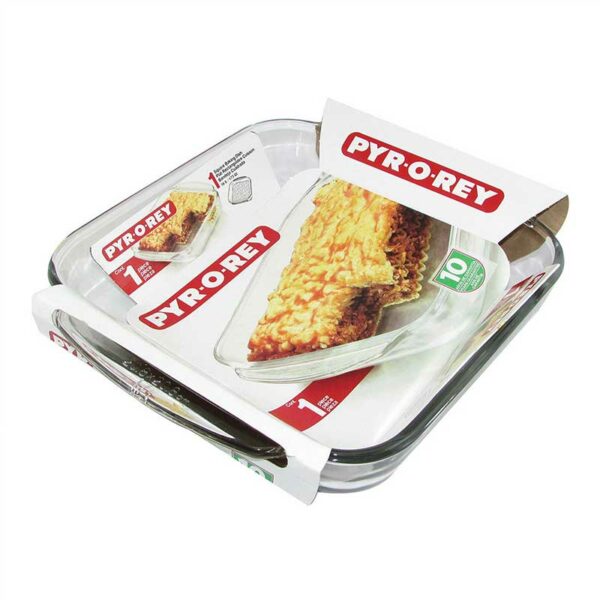 Bandeja Cuadrada para Hornear PYR-O-REY