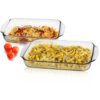 Bandeja Rectangular Pequeña para Hornear PYR-O-REY, 65 oz