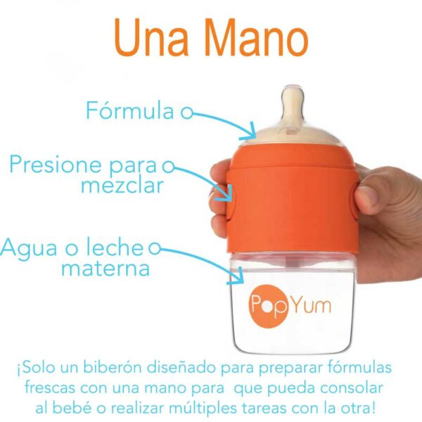 Biberón de Fórmula Pop Yum 0m+, 5 oz (3 uds)