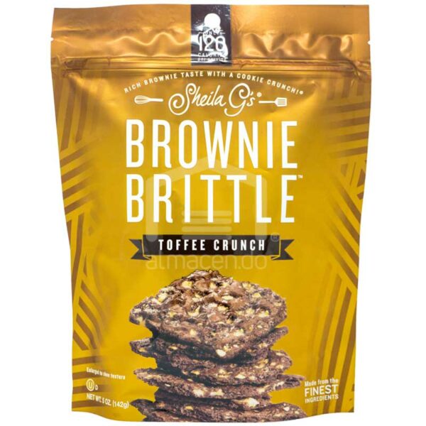 Brownie Brittle Sheila G's Caramelo Crujiente, 5 oz