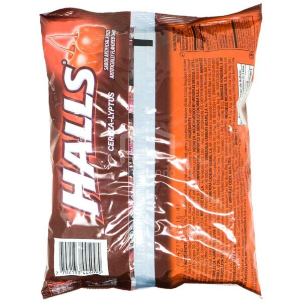 Caramelo-Duro-Halls-Sabor-a-Mentol_-Cereza-y-Eucalipto_-100-uds-Back Caramelo Duro Halls Sabor a Mentol, Cereza y Eucalipto, 100 uds