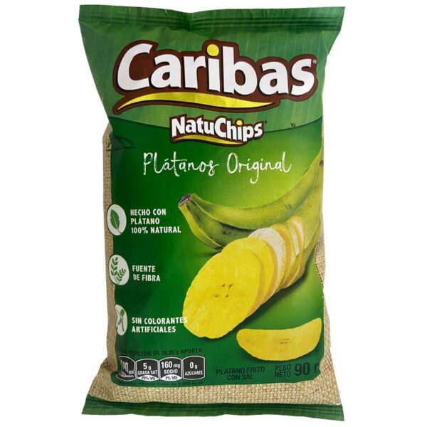 Caribas-Platanos-Origial Caribas Platanos Originales, 110 g