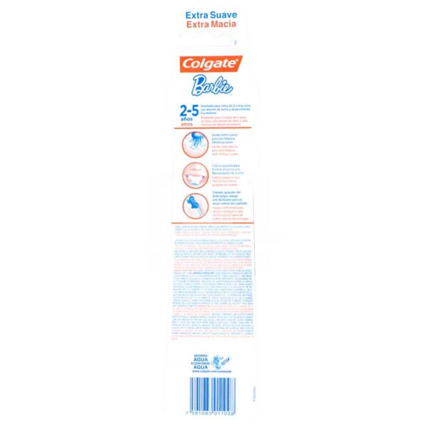 Cepillo Dental Colgate Smile Infantil 2 a 5 Años Barbie (1 ud)