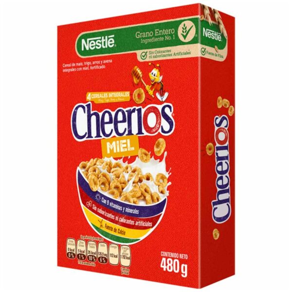Cereal Cheerios Miel, 480 g