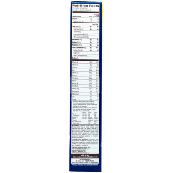 Cereal Post Honey Bunches of Oats con Almendras, 14.5oz