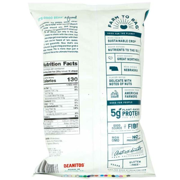 Chips Beanitos Frijoles Blancos, 5 oz